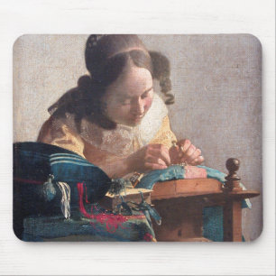 1669年~1670年、ヨハネス・フェルメール市レーメーカー マウスパッド