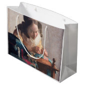 1669年～1670年、ヨハネス・フェルメール市レーメーカー ラージペーパーバッグ (裏面アングル)