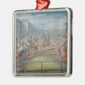 1682年にアマゾンの回転木馬 メタルオーナメント (左)