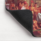 1683年にインディアンとのウィリアム・ペンの条約 マウスパッド (コーナー)