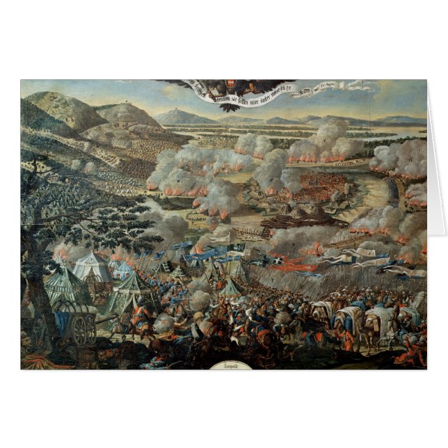 1683年にトルコ人によるウィーンの包囲 (正面横)