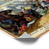 1683年のトルコのウィーン包囲 ポスター (角)