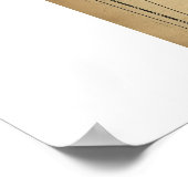 1685年頃の北米の地図 ポスター (角)