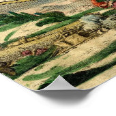 1689ギフト世界地図 ポスター (角)