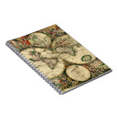 1689個のギフトの世界地図 ノートブック (右側)