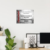 #168 （マット）バスケットボールポスター ポスター (ホームオフィス)