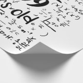 169の平方根 – 13日目13歳の数学Bi ラッピングペーパー (角)