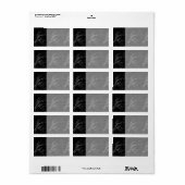 1690年がん星座 ラベル (フルシート)