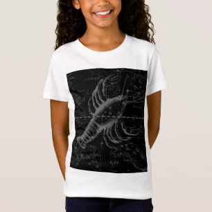 1690年頃のがん星座マップブラックヘベリーウス Tシャツ