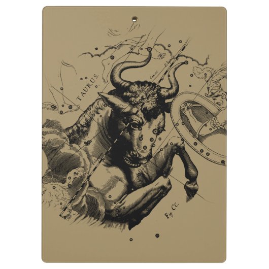 1690年頃の天脈星座 クリップボード (裏面)