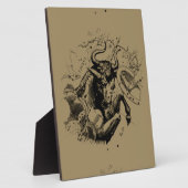 1690年頃の天脈星座 フォトプラーク (側面)