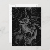 1690年頃の天脈星座 ポストカード (正面/裏面)