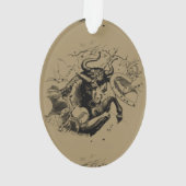 1690年頃の高天座の地図 オーナメント (裏面)