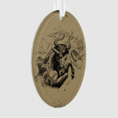 1690年頃の高天座の地図 オーナメント (正面)