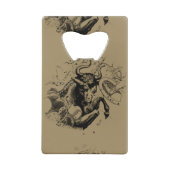 1690年頃の高天座の地図 クレジットカード栓抜き (裏面)