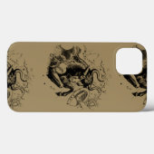 1690年頃の高天座の地図 Case-Mate iPhoneケース (裏面 (横))