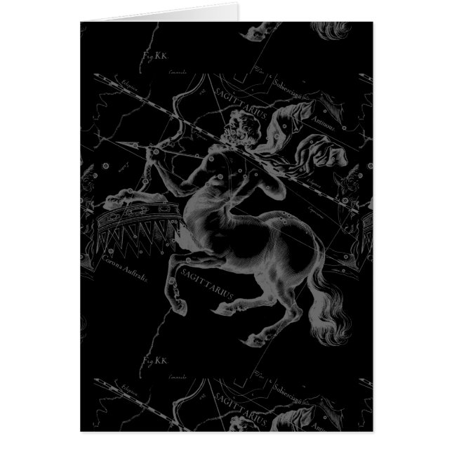 1690年頃射手座の星座Hevelius (正面)