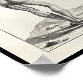 1691解剖学芸術的筋体アートプリント ポスター (角)