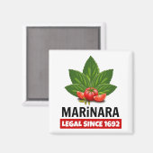 1692バジルトマト以来マリナラ合法 マグネット (正面/裏面)