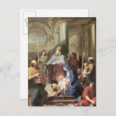 1692年のテンプルでの発表 ポストカード (正面/裏面)