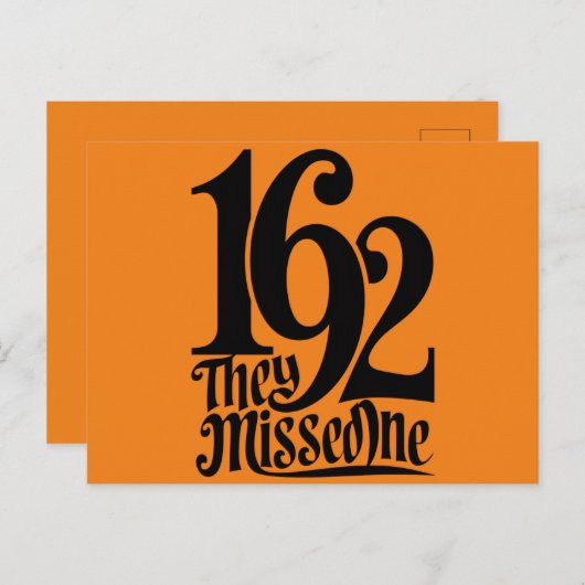 1692彼ら恋しく思は一つの魔女ハロウィン不気味シーズン ポストカード (正面/裏面)