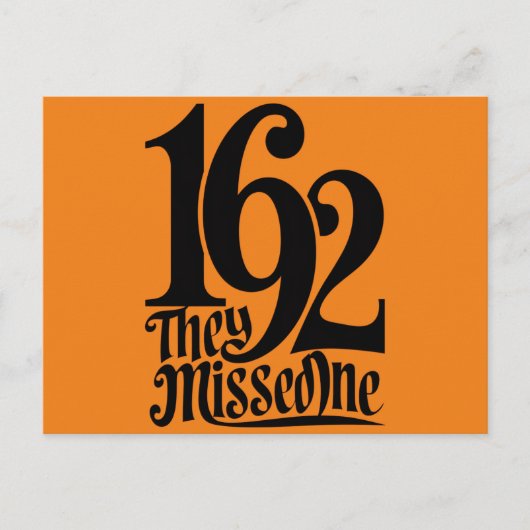 1692彼ら恋しく思は一つの魔女ハロウィン不気味シーズン ポストカード (正面)