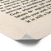 1692 - Desiderata ポスター (角)