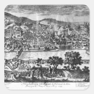 1693年5月22thのハイデルベルクの取得 スクエアシール