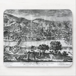 1693年5月22thのハイデルベルクの取得 マウスパッド