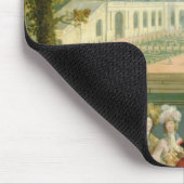 1697年後のバーセイルズのOrangerieの眺め、 マウスパッド (コーナー)