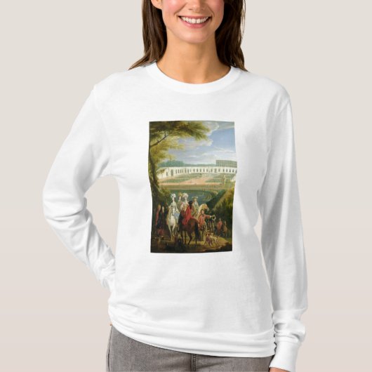 1697年後のバーセイルズのOrangerieの眺め、 Tシャツ (正面)