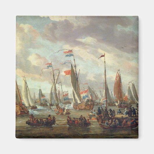 1698年1月にイギリスを訪れたTsar Peter I マグネット (正面)