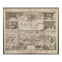 1699年カルロヴィッツ条約の計画、ヨーロッパの地図