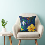 16"を絵を描くLineAの溶岩の溶岩x 16" クッション (椅子)