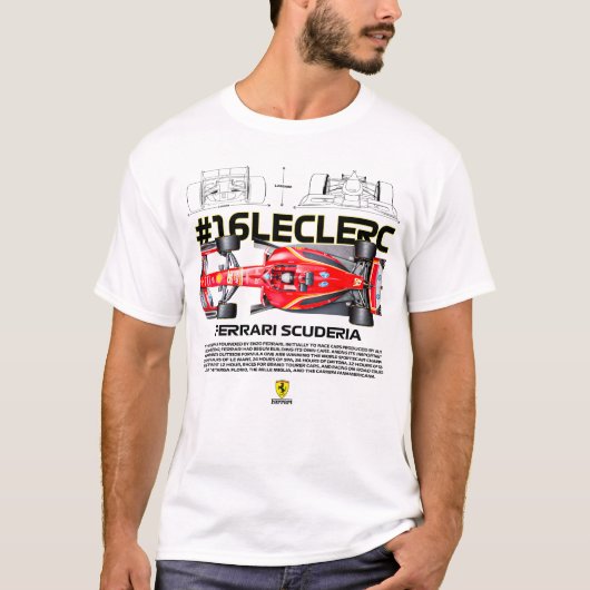16 ルクレール Tシャツ (正面)