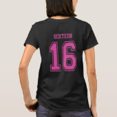 16 数字 バーシティ Tシャツ (裏面)