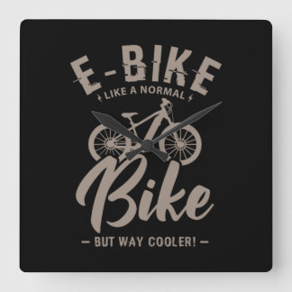 16.普通の自転車に似ているが道クールだ スクエア壁時計