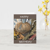 **16**誕生日のご要望 カード (黄色い花)