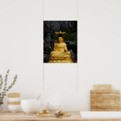 16×20 済州島の黄金仏像 韓国 フォトプリント ポスター (キッチン)