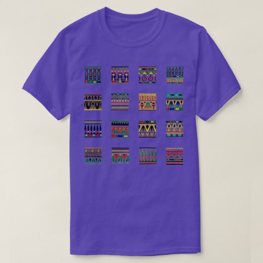 16 Ancient Egyptian Art Designs Tシャツ (デザイン正面)