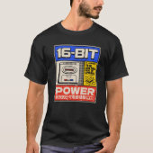 16-Bit Power - Retro Gamer Tシャツ (正面)