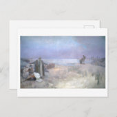 #16 Jan Amos Komenskyの最後の日、ミュシャ ポストカード (正面/裏面)