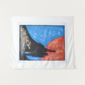 16/ La femme タペストリー (正面(横))