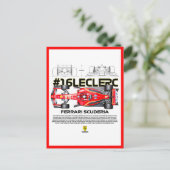 16 leclerc シーズンポストカード (スタンド正面)