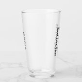 16 oz（オンス）ピントのビアグラス – 「見たおもしろいい」 タンブラーグラス (右)