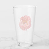 16 oz glass tumbler – サンゴ牡丹 タンブラーグラス (裏面)