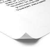 16 Table Wedding Seating Chart Eucalyptus Lavender ポスター (角)