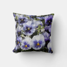 16"x16"パープルパンジー