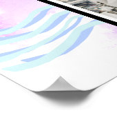 16"x20"誕生日航海のウェルカムサイン ポスター (角)