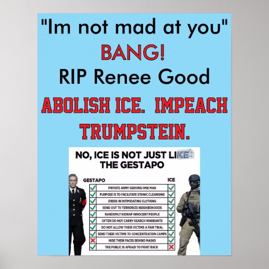 16 x 20 inch rally poster ポスター (正面)